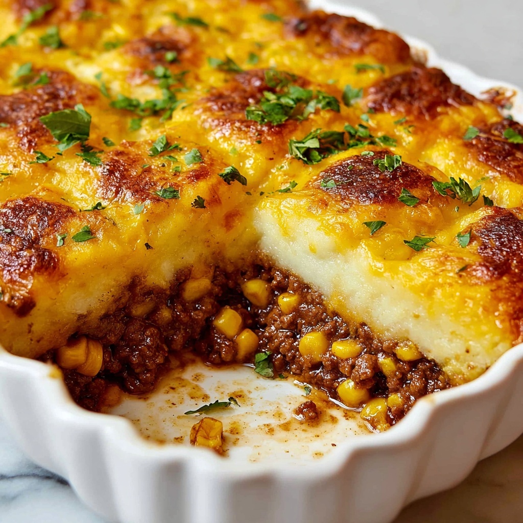 Cowboy Casserole Dinner: A Hearty and Easy Family Favorite Recipe - Recipe Image