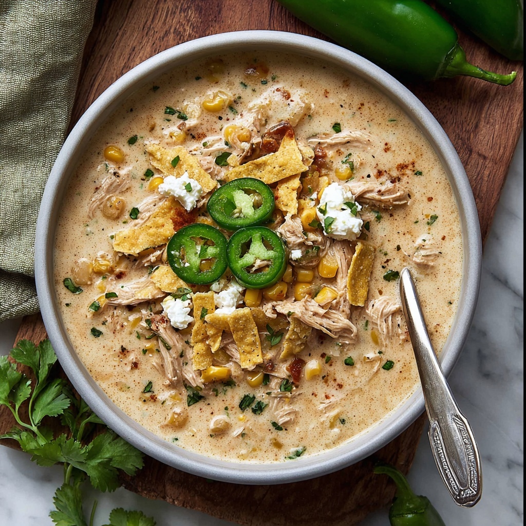 Street Corn White Chicken Chili Recipe - Recipe Image