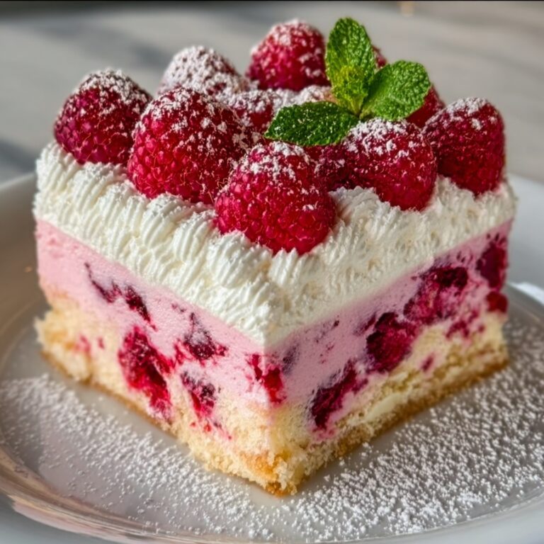 Raspberry Cream Cheese Layer Cake Recipe