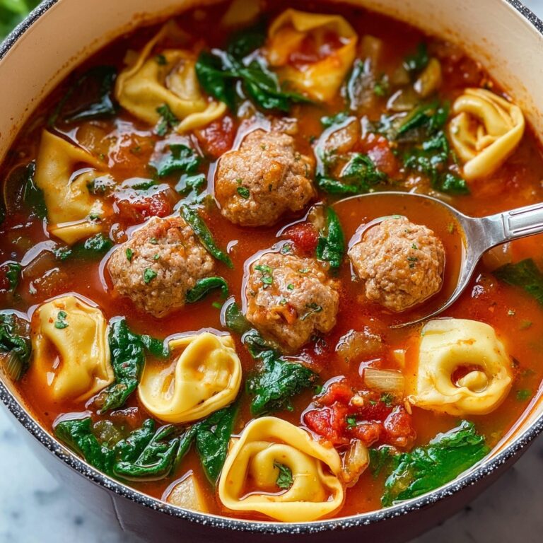 Meatball and Tortellini Soup Recipe