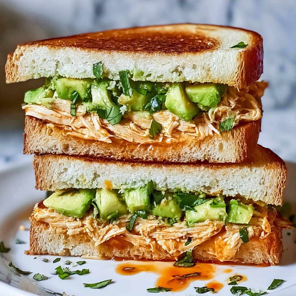 Chicken Avocado Melt Sandwich Recipe - Recipe Image