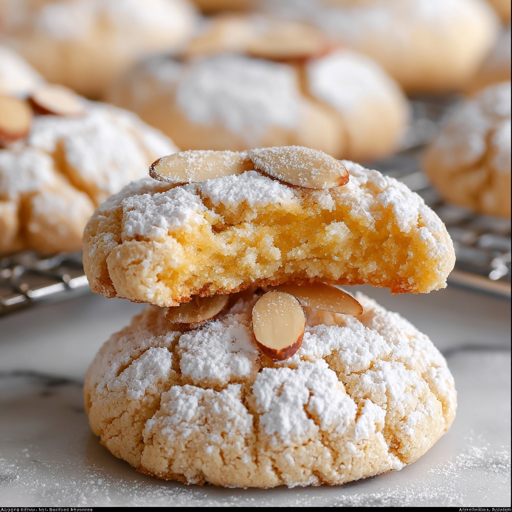 Soft & Chewy Almond Paste Cookies Recipe - Recipe Image