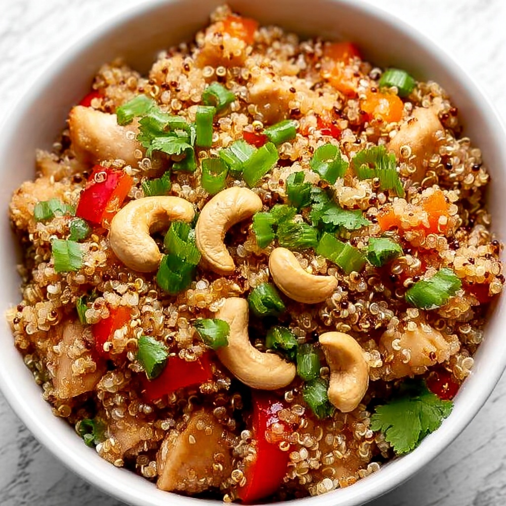 Cashew Chicken Quinoa Bake Recipe - Recipe Image