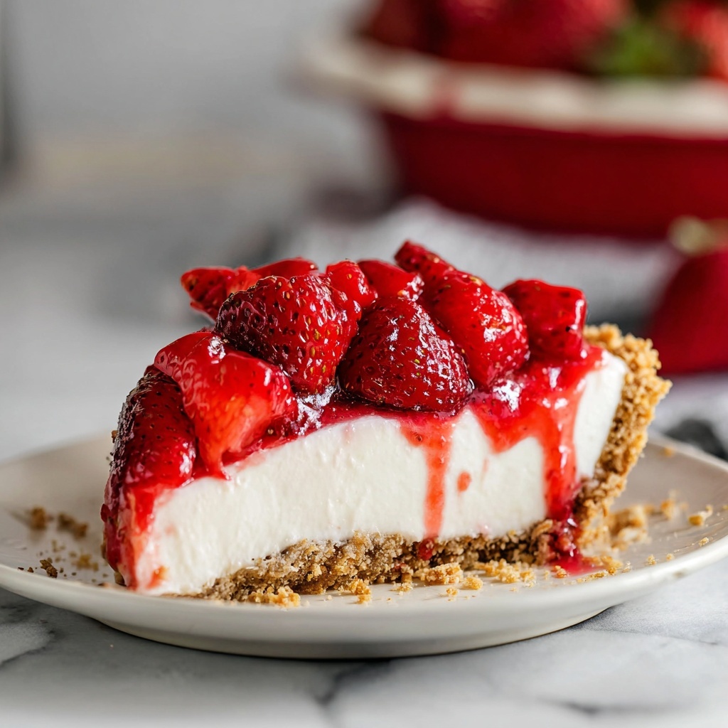 Strawberries & Cream Pie Recipe - Recipe Image