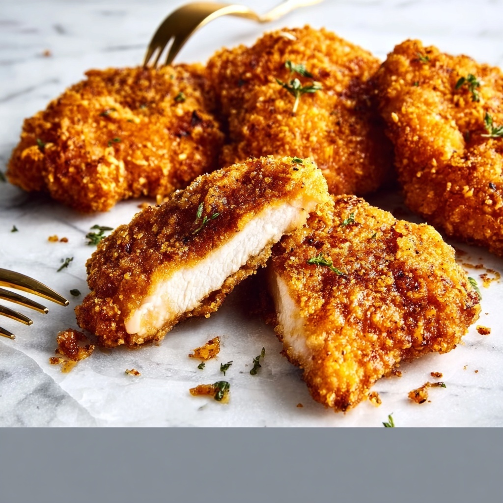 Baked Crunchy Hot Honey Chicken Recipe - Recipe Image