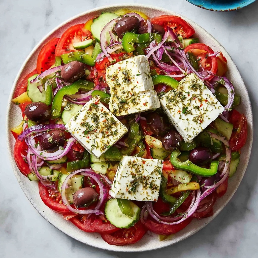 Classic Greek Salad Recipe - Recipe Image