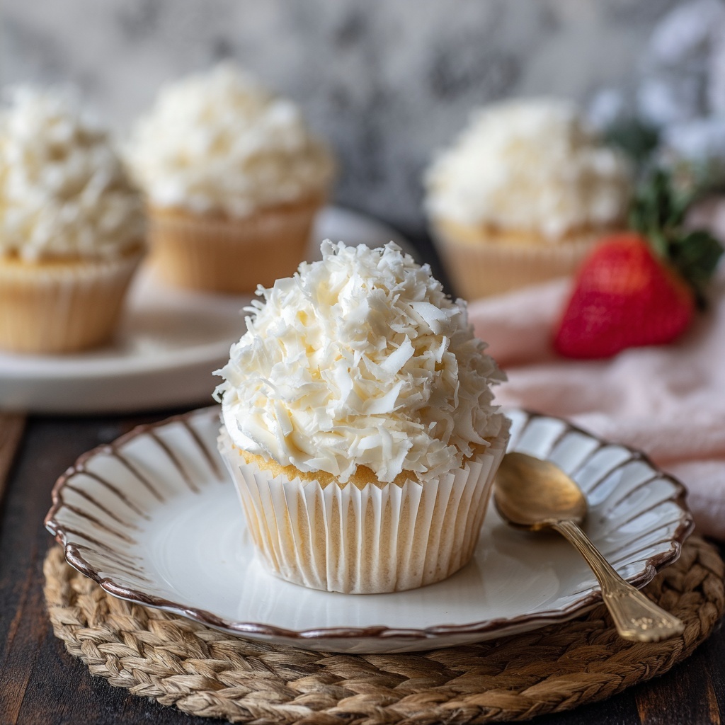 Angel Food Cupcakes Recipe - Recipe Image