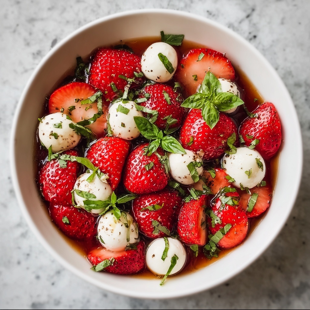 Strawberry Caprese Salad Recipe - Recipe Image