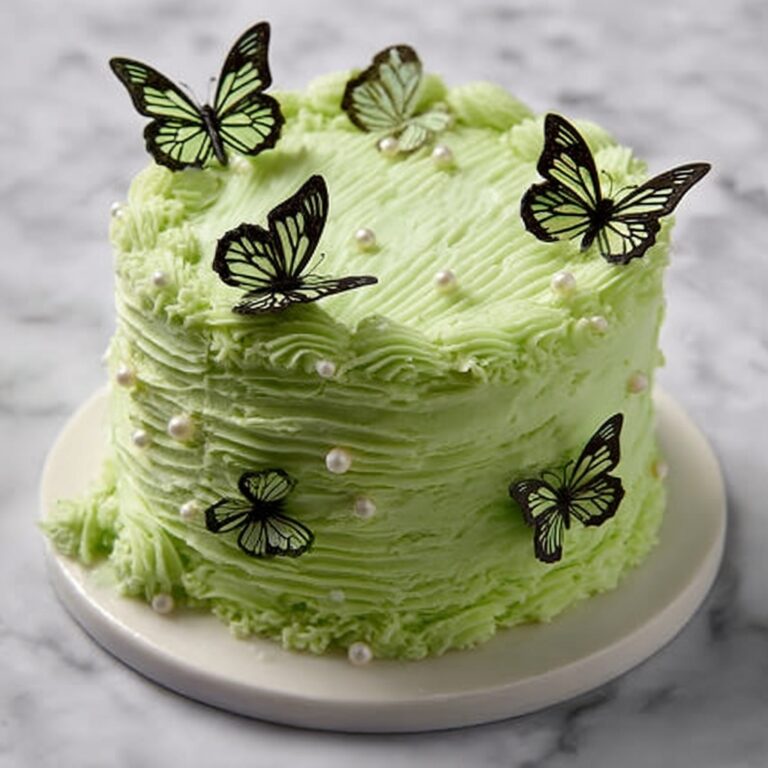 Green Lime Cake with Vibrant Lime Glaze Recipe