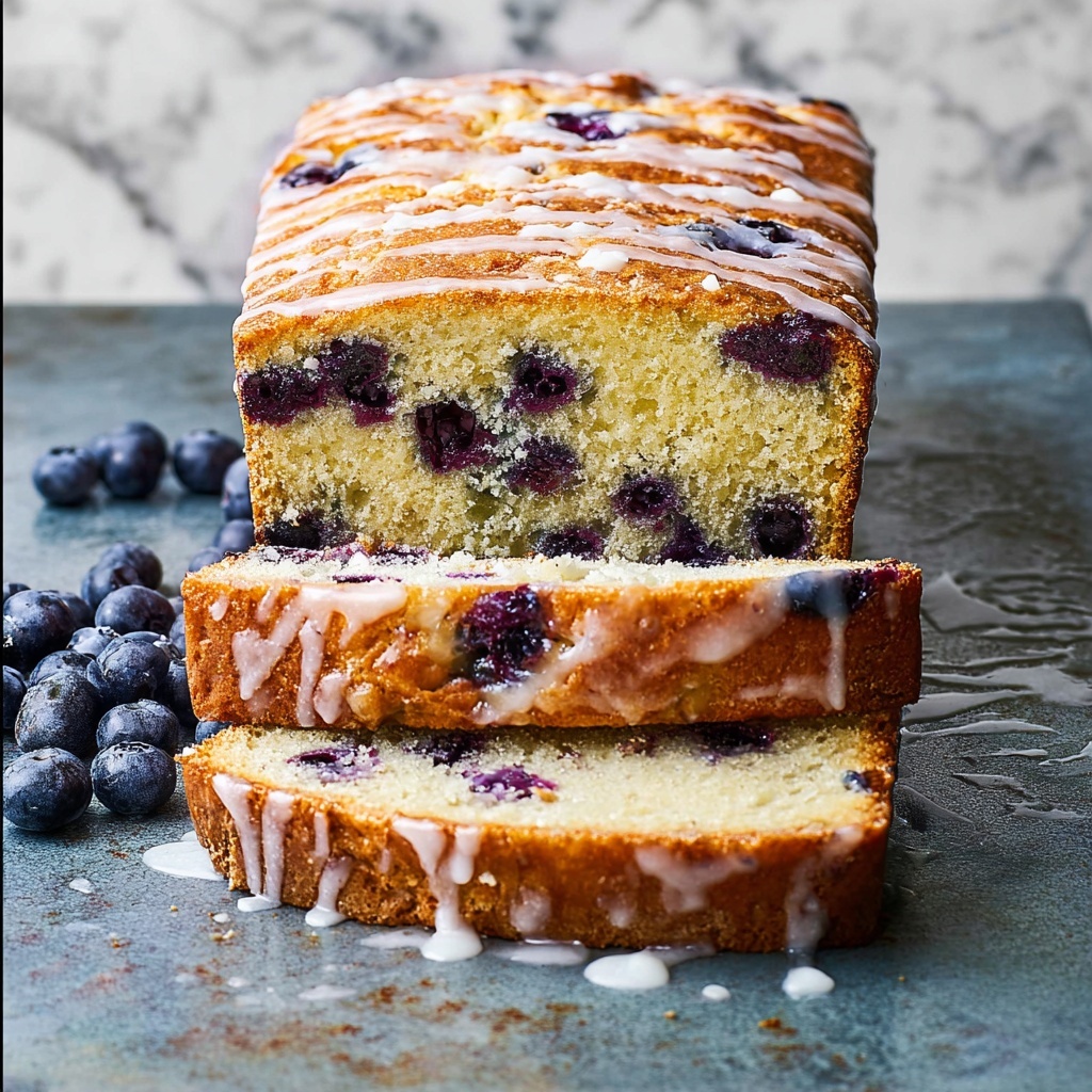 Lemon Blueberry Bread Recipe - Recipe Image