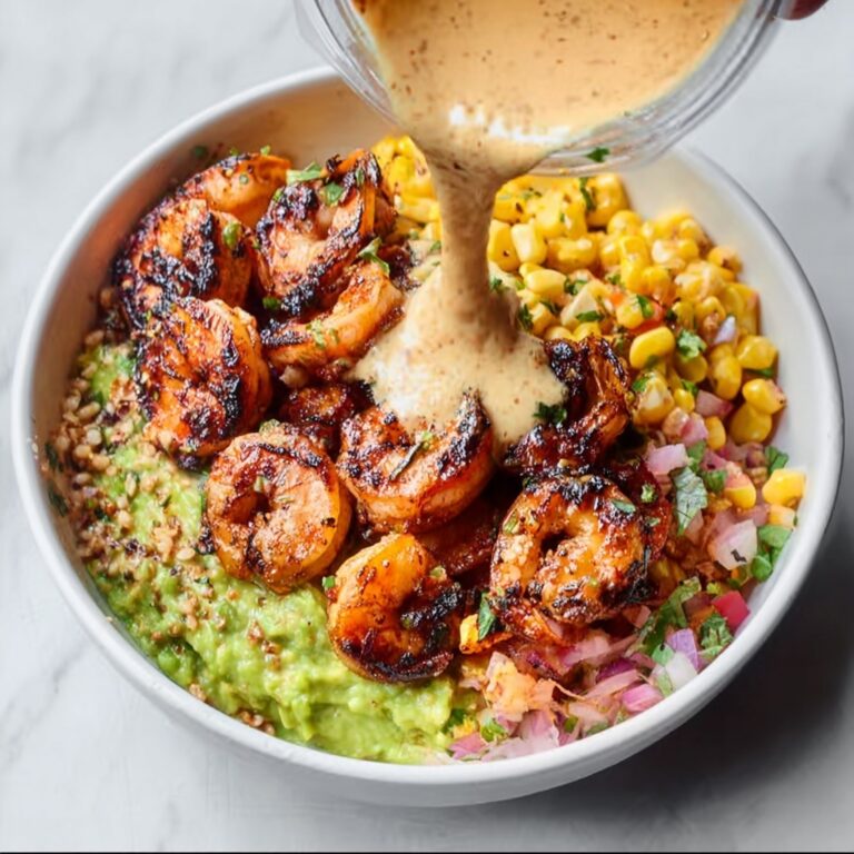 Grilled Shrimp Bowl with Avocado Recipe