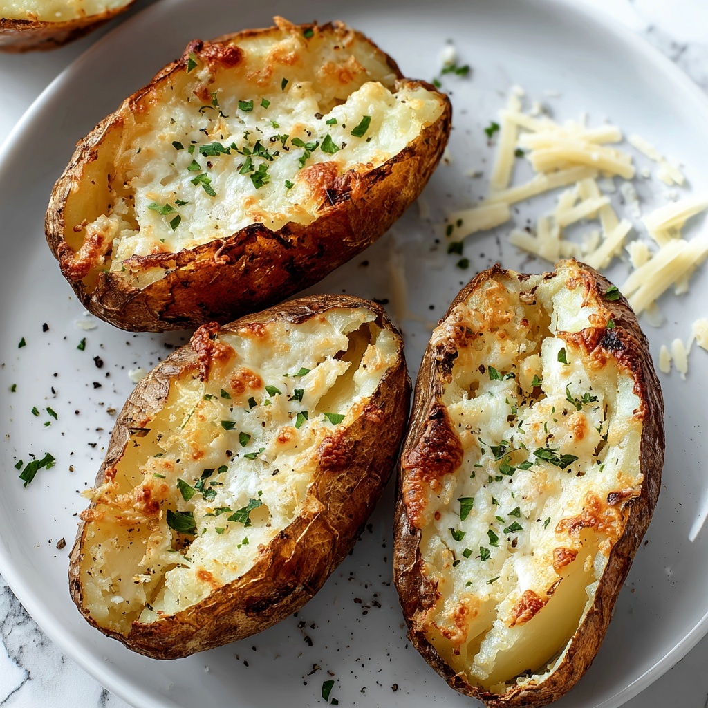 Air Fryer Baked Potatoes Recipe - Recipe Image