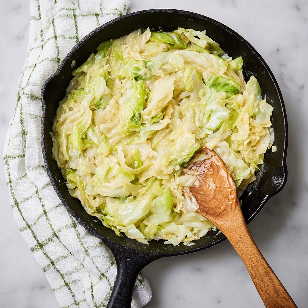 Hurry Up Skillet Cabbage Recipe - Recipe Image
