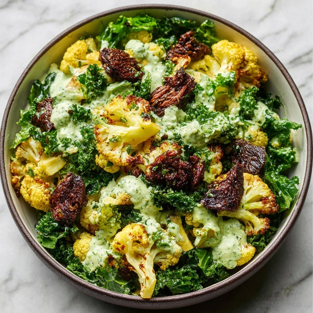 Roasted Cauliflower Green Goddess Salad Recipe - Recipe Image