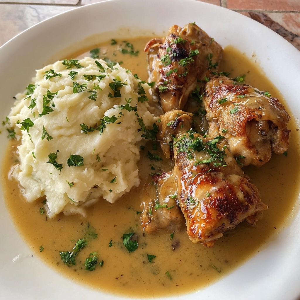 Crockpot Chicken and Gravy Recipe - Recipe Image