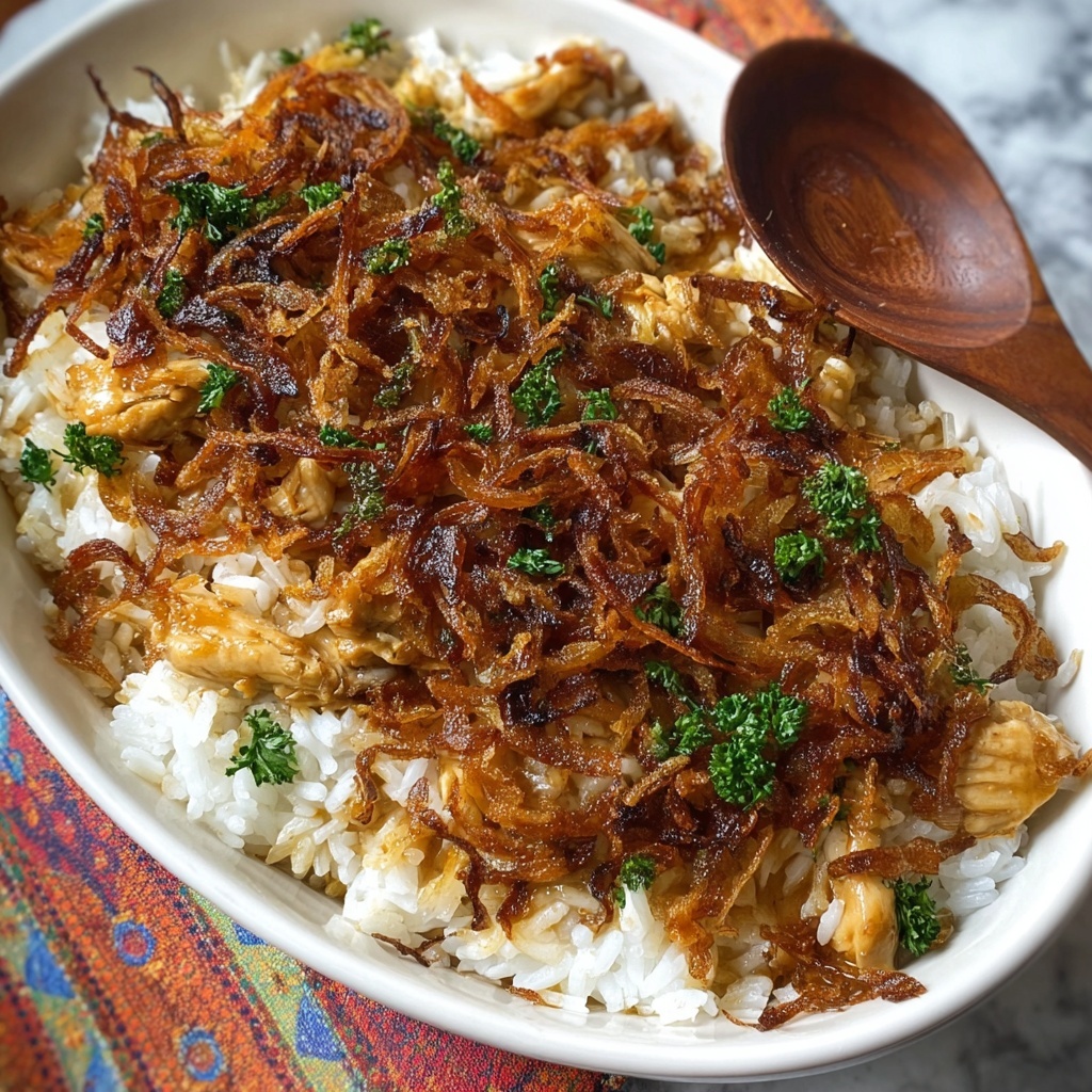 Creamy French Onion Chicken Casserole Recipe - Recipe Image