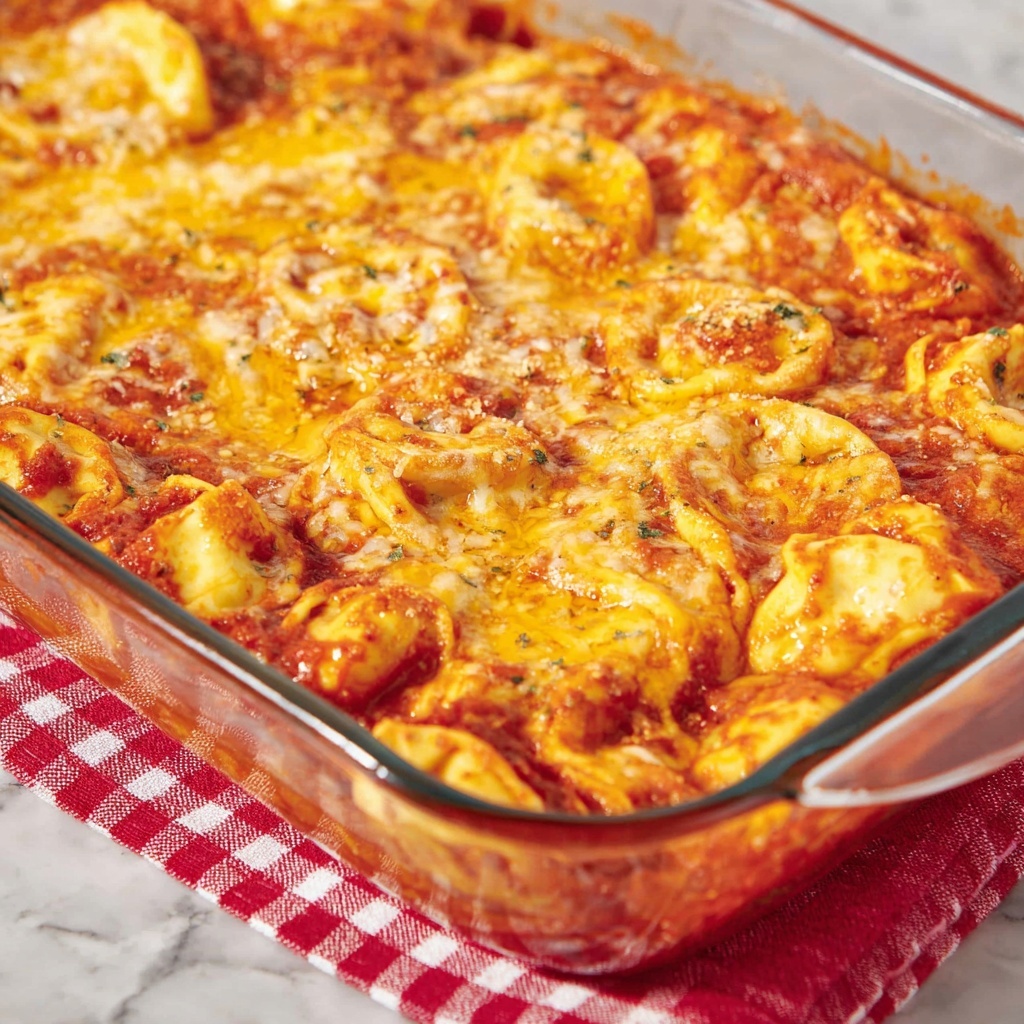 Baked Tortellini with Sausage and Cheese Recipe - Recipe Image