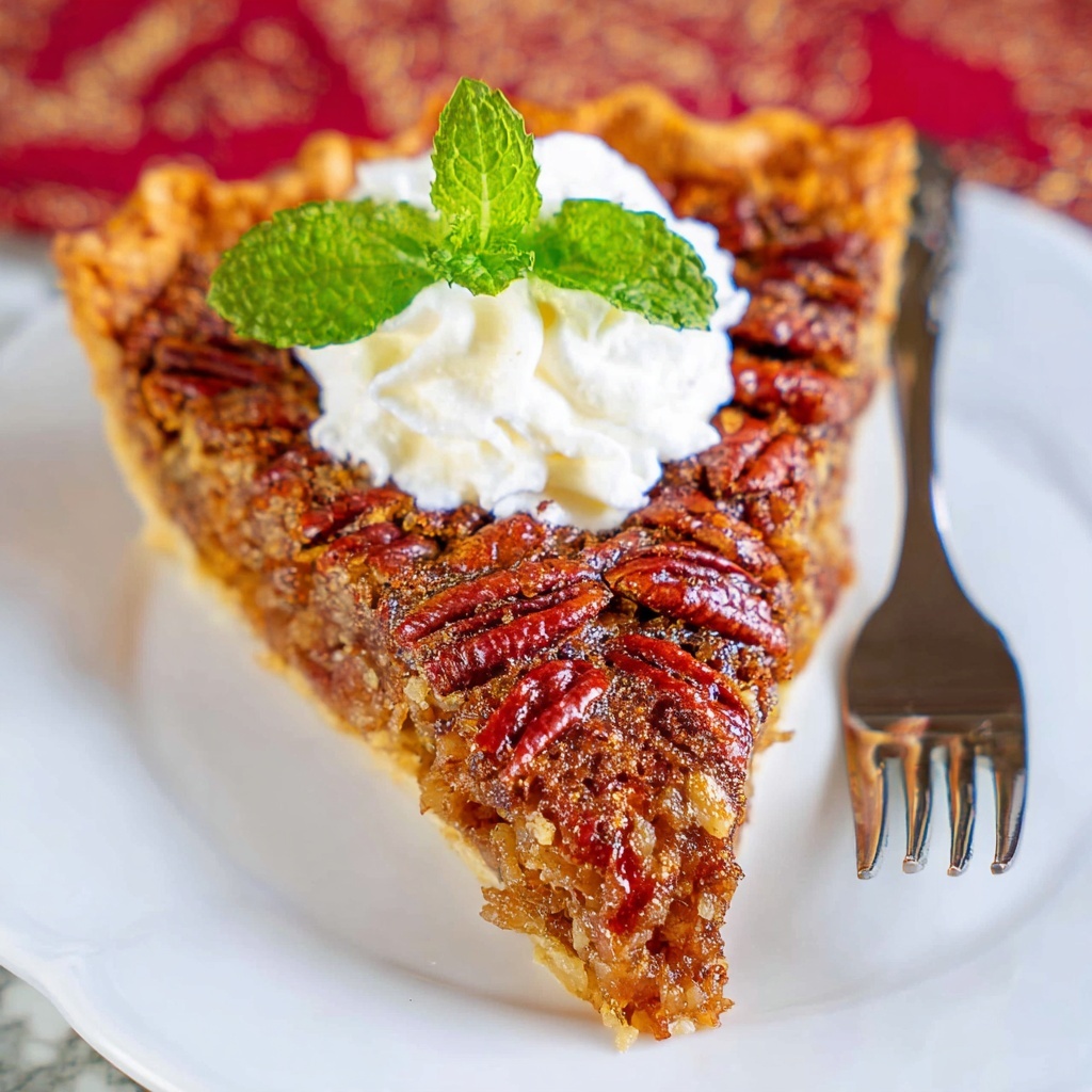 Pecan Cheesecake Pie Recipe - Recipe Image