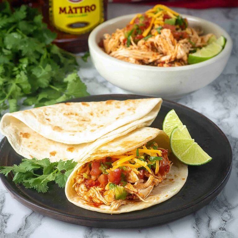 Slow Cooker Salsa Chicken Recipe