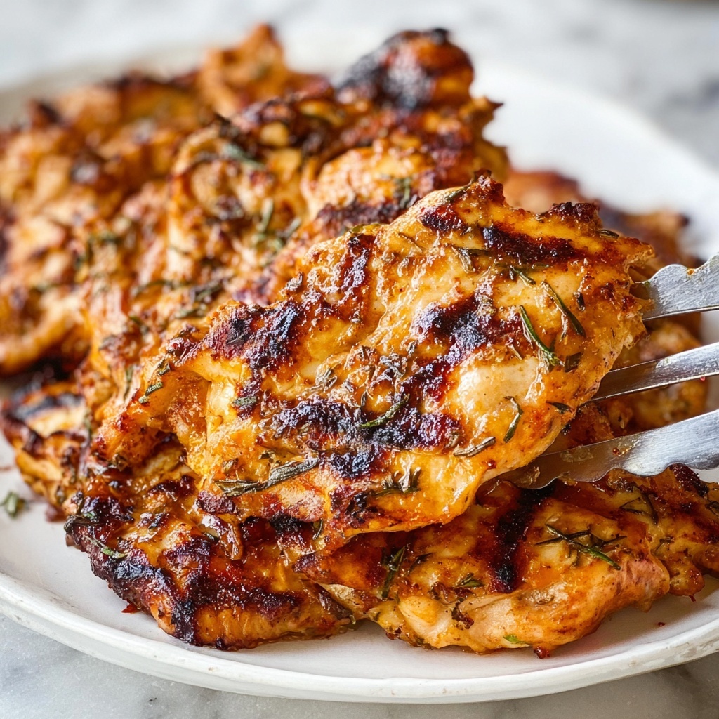 Spicy Italian BBQ Ranch Grilled Chicken Recipe - Recipe Image