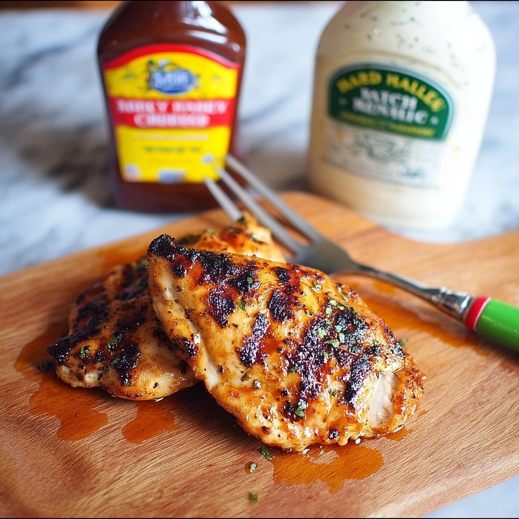 BBQ Ranch Grilled Chicken Recipe - Recipe Image