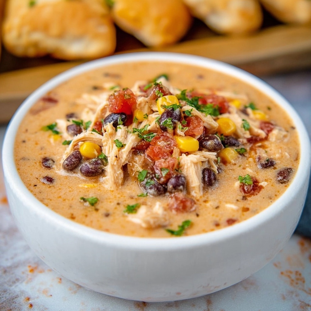 Slow Cooker Cream Cheese Crack Chicken Chili Recipe - Recipe Image