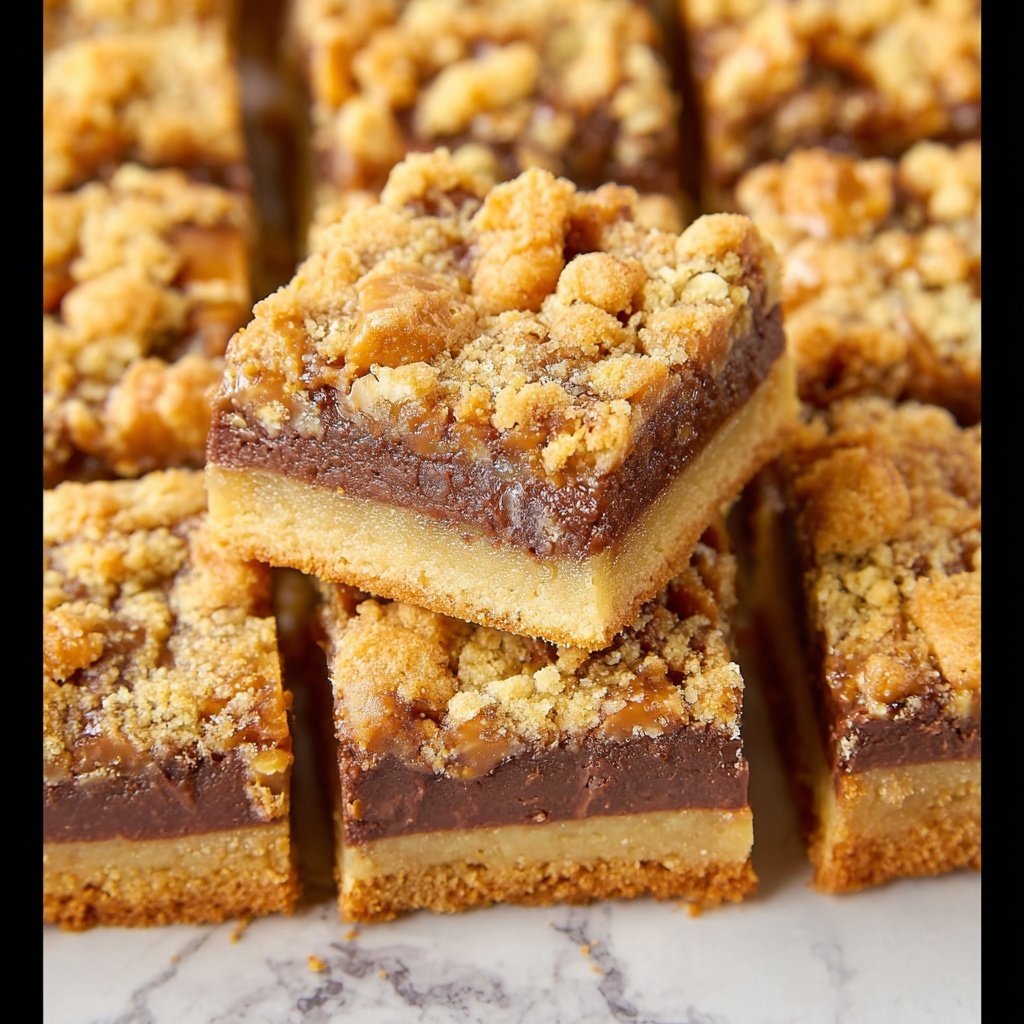 Butterfinger Fudge Cookie Bars Recipe - Recipe Image