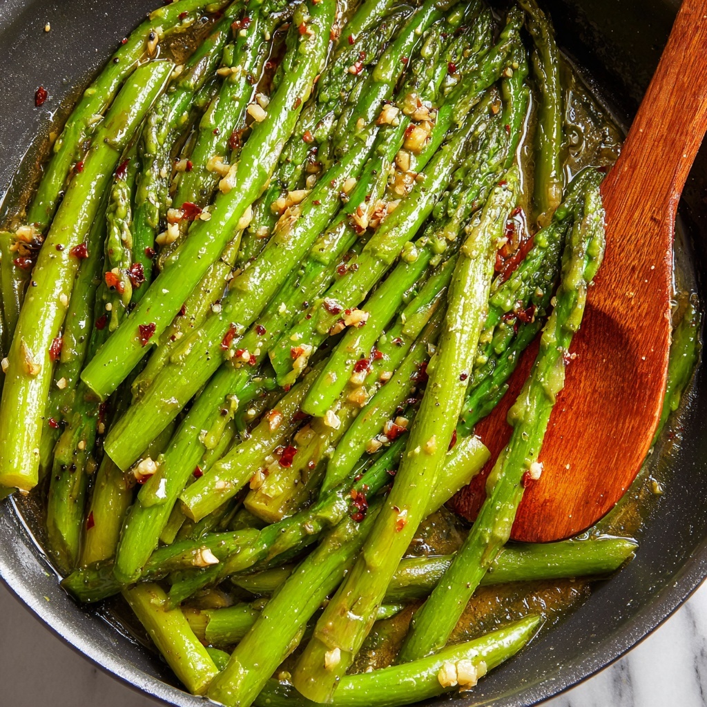 Honey Garlic Asparagus Recipe - Recipe Image