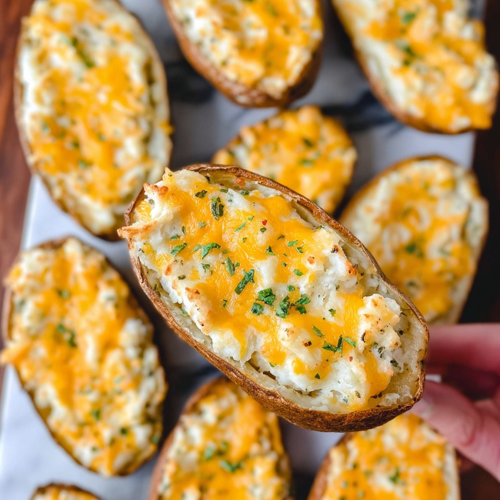 Million Dollar Twice Baked Potatoes Recipe - Recipe Image