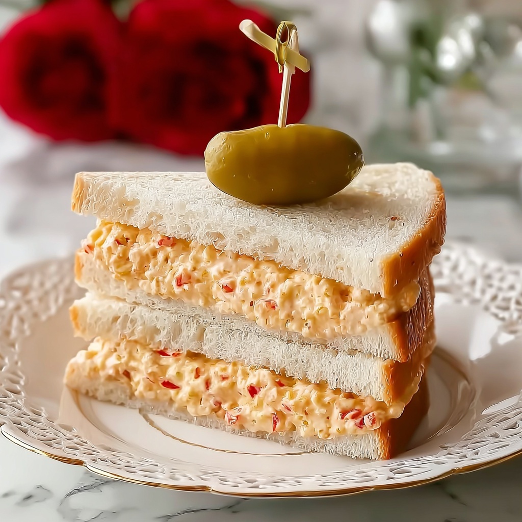 Pimento Cheese Sandwiches Recipe - Recipe Image