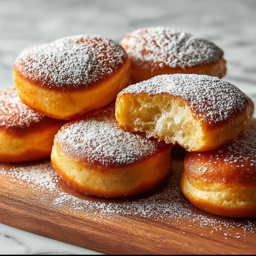 Golden Vanilla French Beignets Recipe - Recipe Image