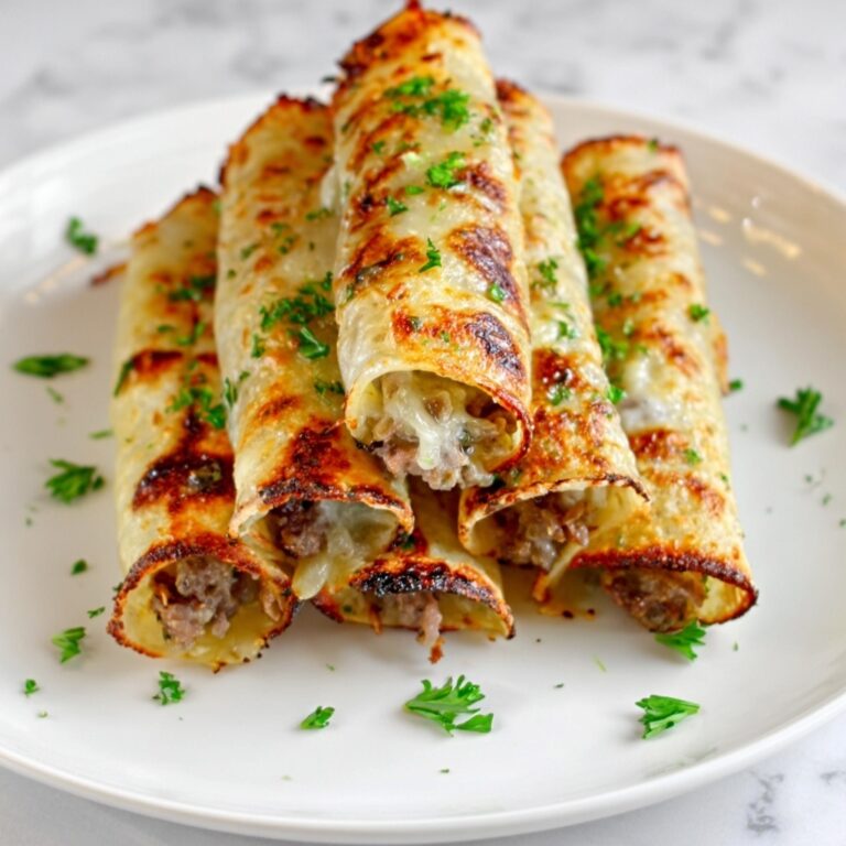 Keto Philly Cheesesteak Roll-Ups Recipe