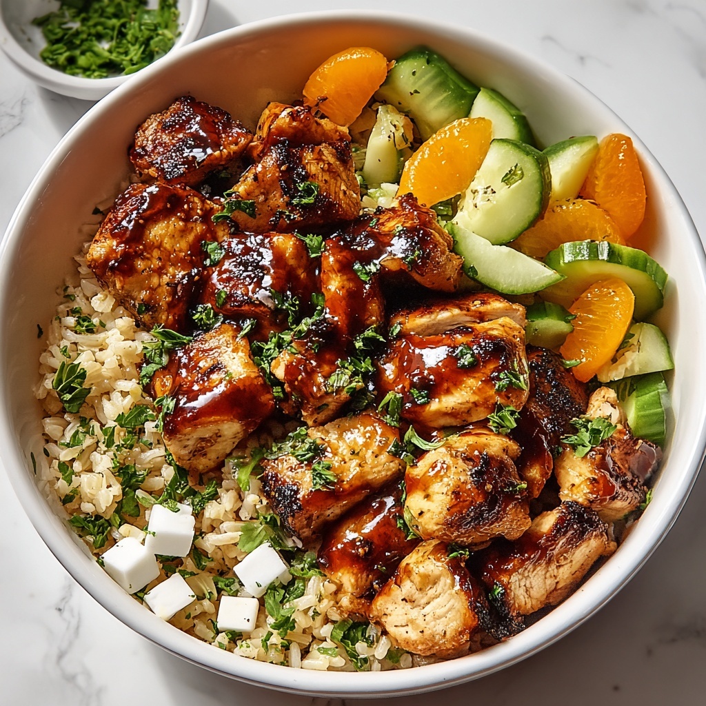 Hot Honey Chicken Bowl Recipe - Recipe Image