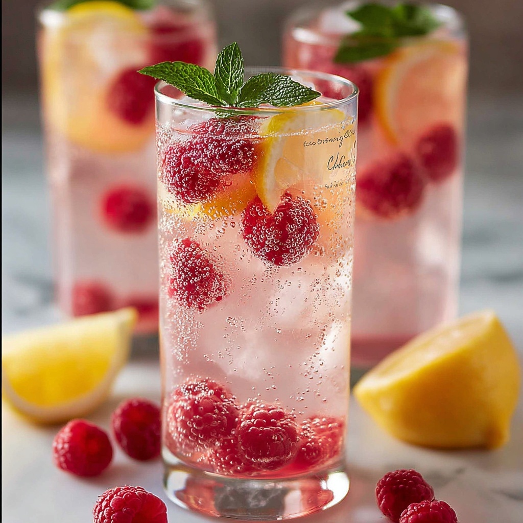Sparkling Raspberry Lemonade: Refreshing Recipe for Summer Sips Recipe - Recipe Image