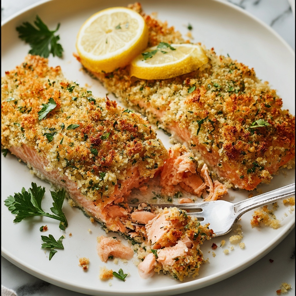 Panko-Crusted Salmon Recipe - Recipe Image