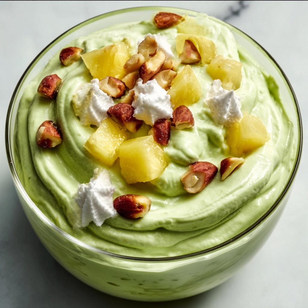 Fluffy Pistachio Pudding Pineapple Dessert Recipe - Recipe Image