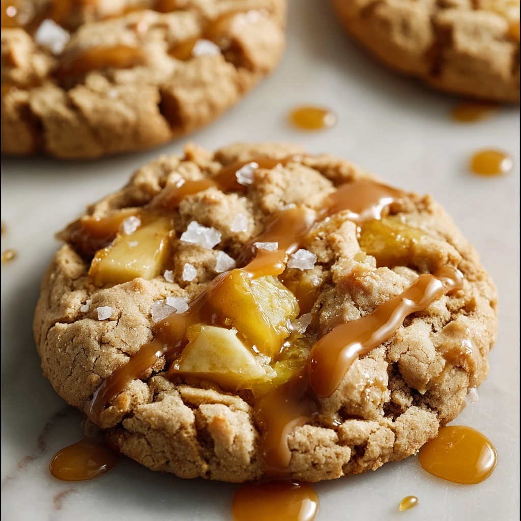 Caramel Apple Cookies Recipe - Recipe Image