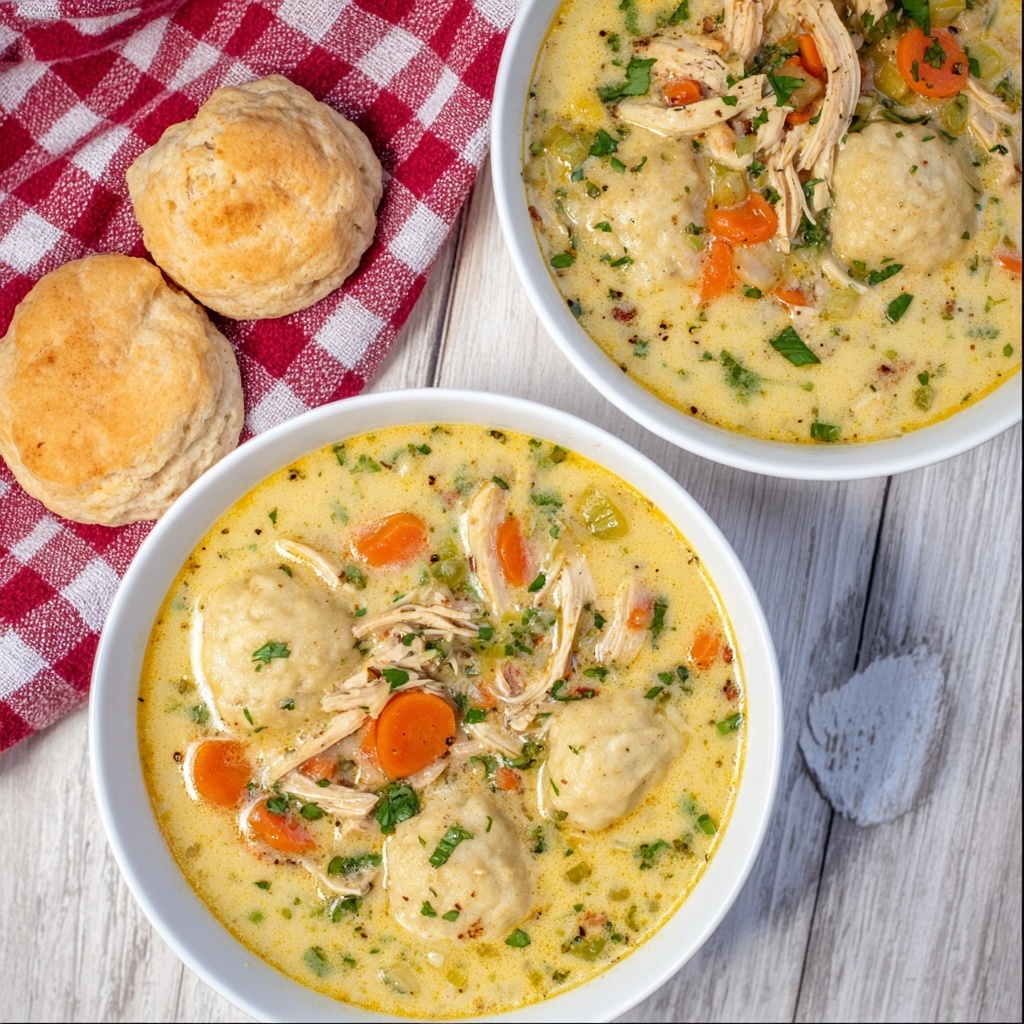 Chicken & Pierogi Stew (Slow Cooker Recipe) Recipe - Recipe Image