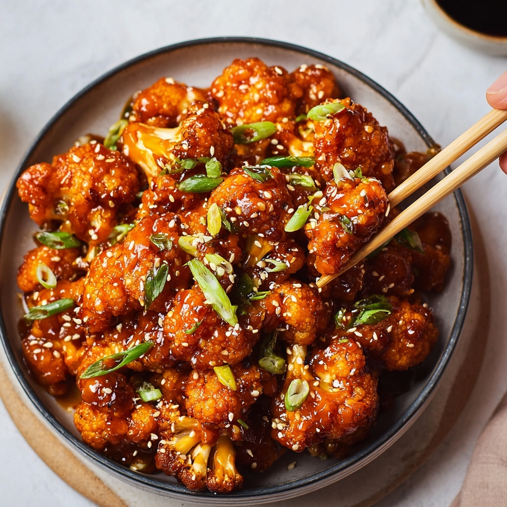 Sticky Sesame Cauliflower Recipe - Recipe Image