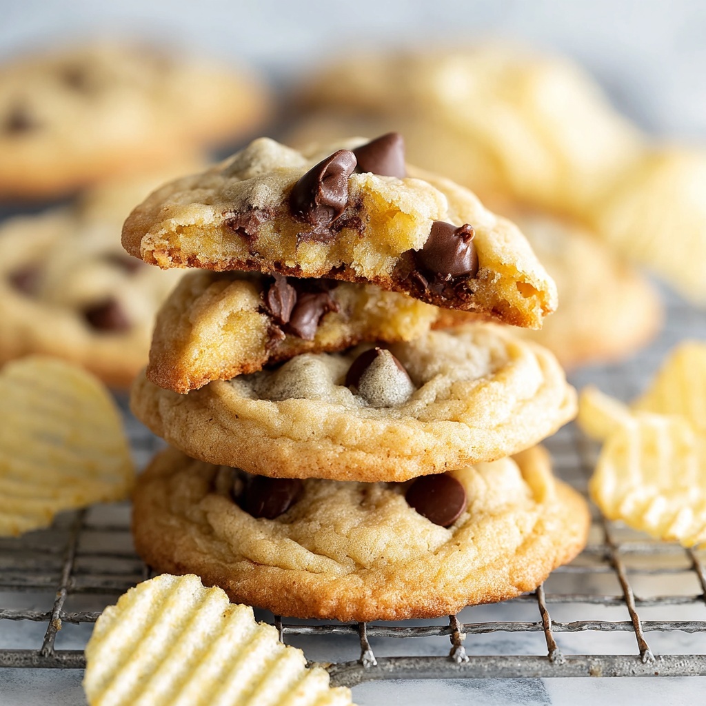 Potato Chip Cookies Recipe - Recipe Image