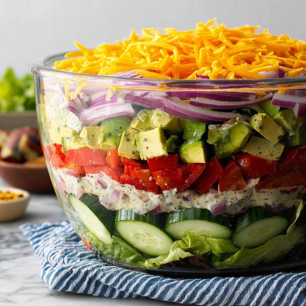 Mexican Layered Salad Recipe - Recipe Image