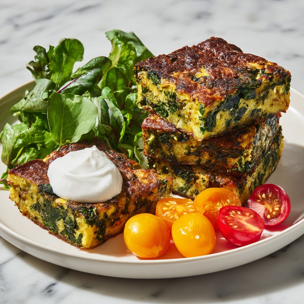 Kuku Sabzi (Persian Herb & Spinach Frittata) Recipe - Recipe Image