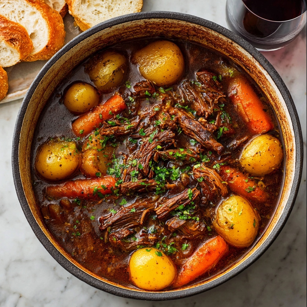Italian Pot Roast Recipe - Recipe Image