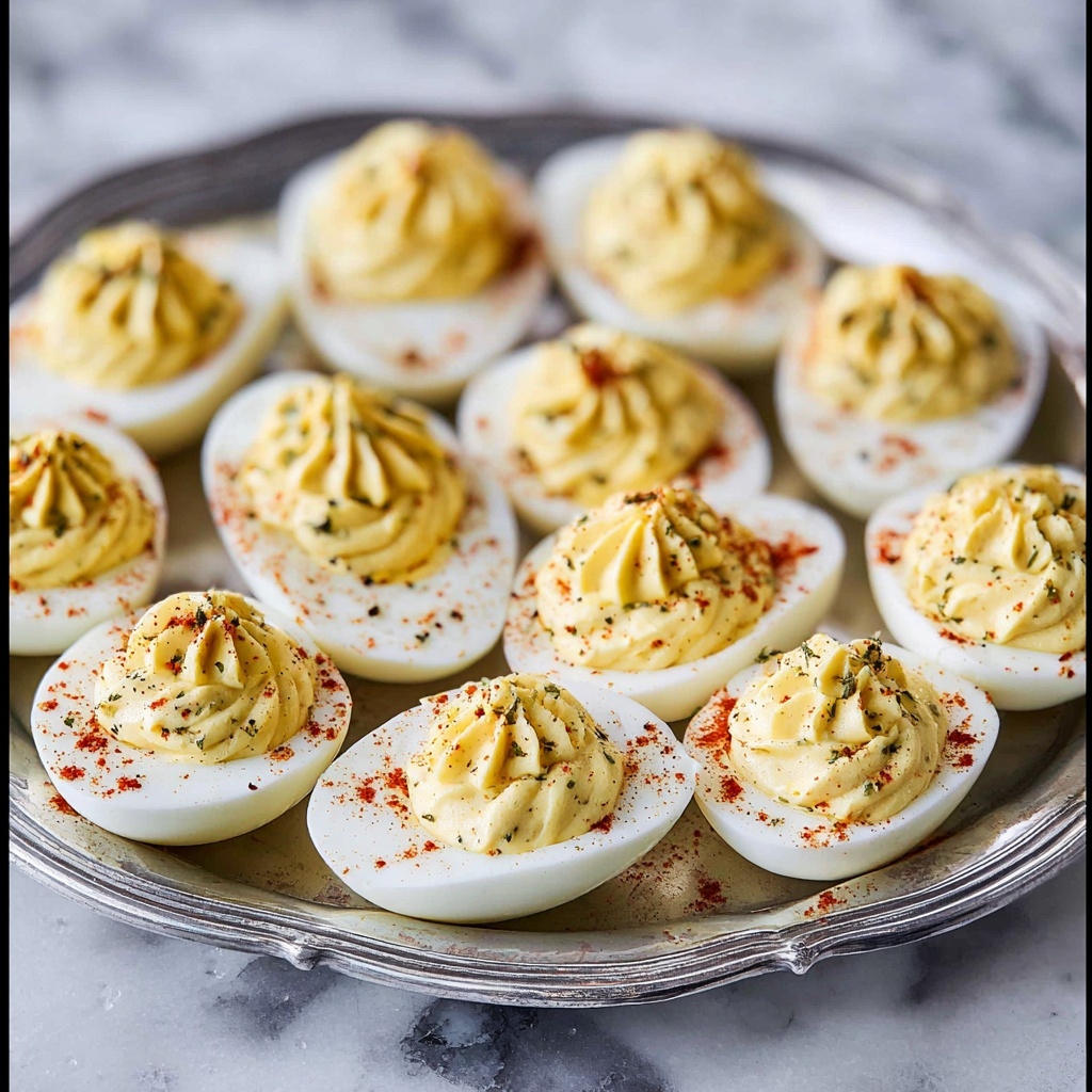 Classic Deviled Eggs Recipe - Recipe Image