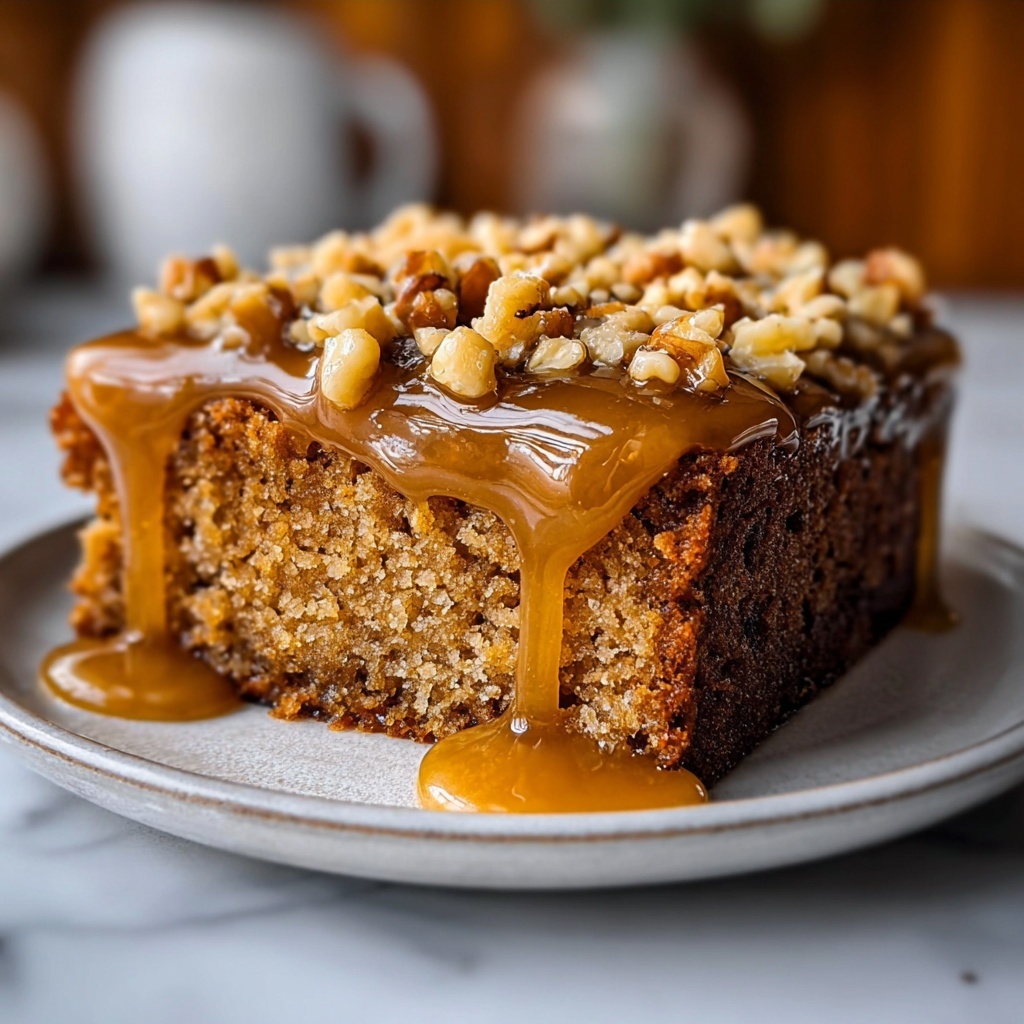 Decadent Maple Syrup and Walnut Cake Recipe - Recipe Image