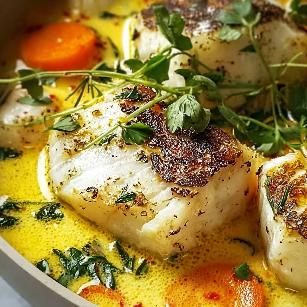 Zesty Coconut Lime Fish Soup Recipe - Recipe Image