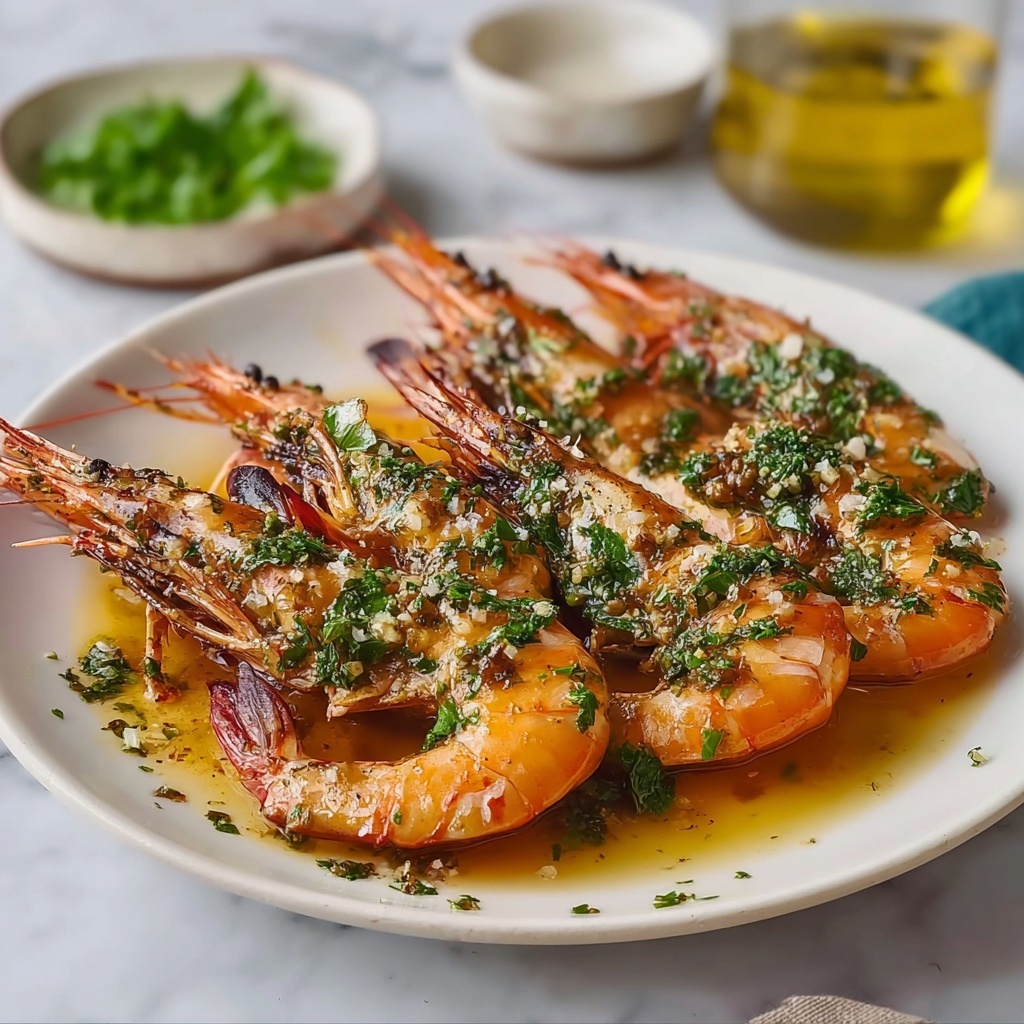 Garlic Butter Tiger Shrimp Recipe - Recipe Image
