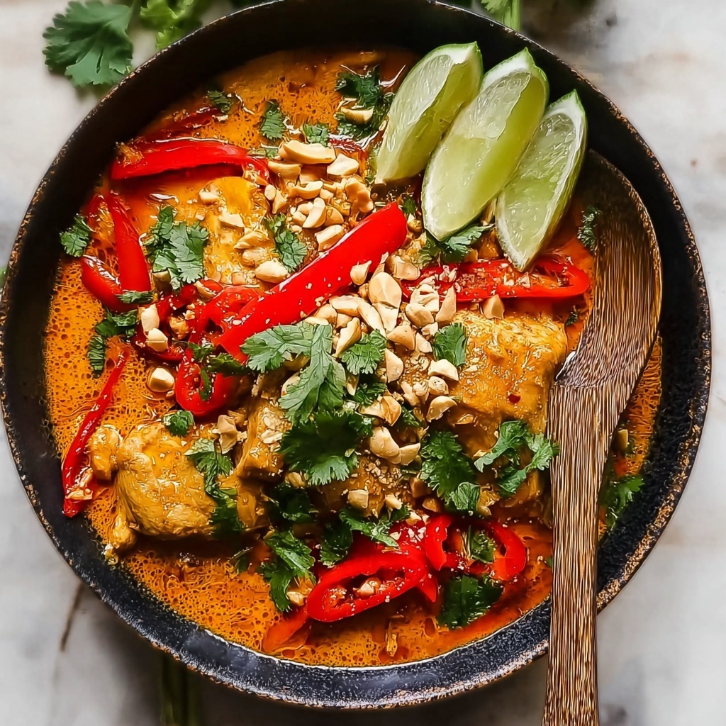Spicy Thai Peanut Chicken Recipe - Recipe Image