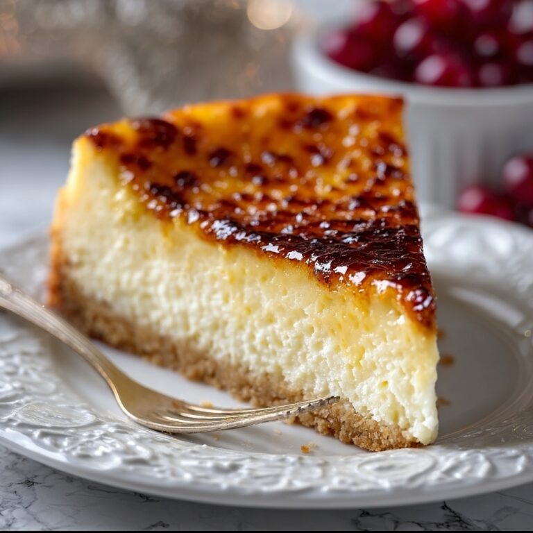 Crème Brûlée Cheesecake Recipe