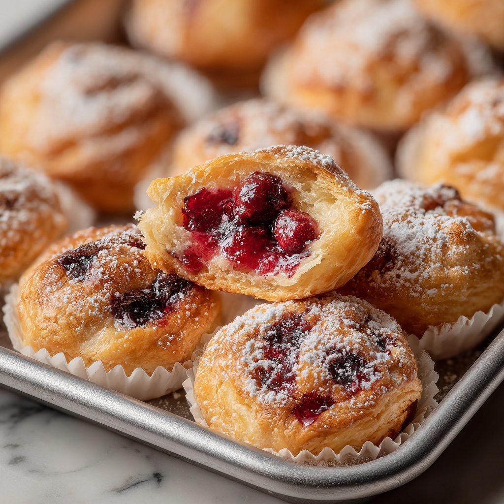 Delicious Cherry Pie Bites Recipe - Recipe Image